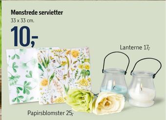 Føtex Mønstrede servietter tilbud