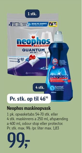 Føtex Neophos maskinopvask tilbud