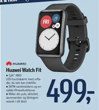 Føtex Huawei Watch Fit tilbud