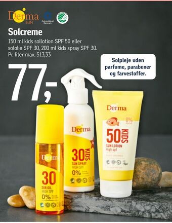 Føtex Solcreme tilbud