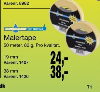 Harald Nyborg Malertape tilbud