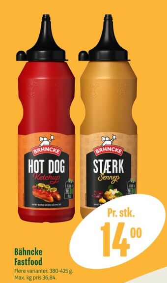 Bähncke ketchup