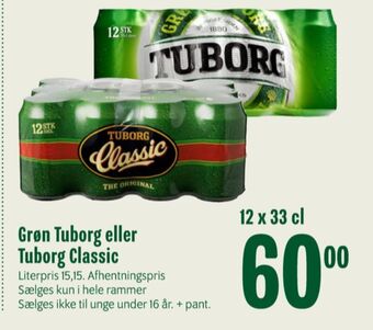 Min Købmand Classic øl tilbud