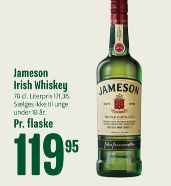 Min Købmand Jameson whisky tilbud