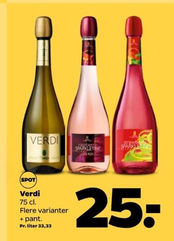 Netto Ukendt italiensk mousserende vin tilbud