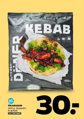 Netto Ukendt oksekebab tilbud