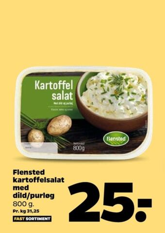 Netto Flensted kartoffelsalat tilbud
