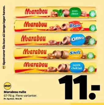 Netto Smil chokoladeruller tilbud