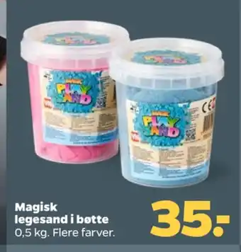 Magic play sand kreativt legetøj