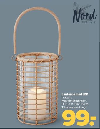 Netto Nord home living lanterne tilbud