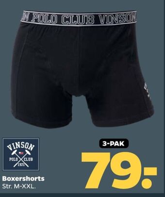 Netto Vinson polo club boxershorts tilbud