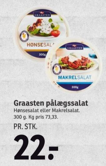 SPAR Graasten hønsesalat tilbud