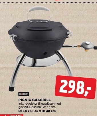 jem & fix Picnic gasgrill tilbud