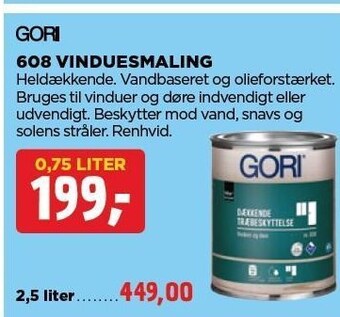 jem & fix 608 vinduesmaling tilbud