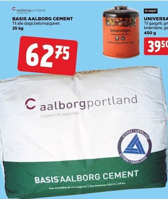 jem & fix Basis Aalborg cement 25 kg tilbud