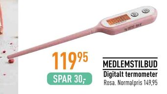 Imerco Digitalt termometer tilbud