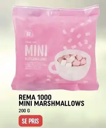 REMA 1000 Rema 1000 Mini Marshmallows tilbud