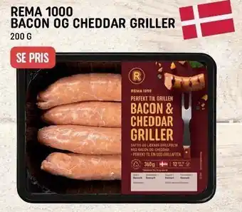 REMA 1000 Rema 1000 Bacon og cheddar tilbud