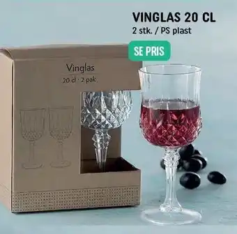 REMA 1000 Vinglas 20 Cl tilbud
