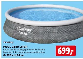 jem & fix Pool 7340 liter tilbud