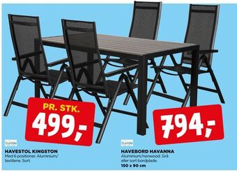 jem & fix Havestol kingston tilbud