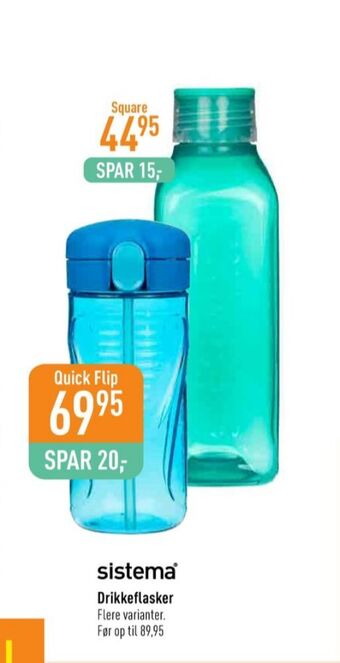 Imerco Sistema drikkeflaske tilbud