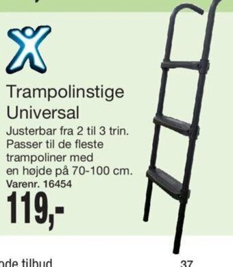 Trampolinstige universal