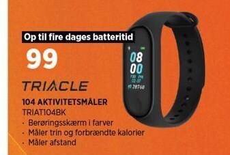 Power 104 aktivitetsmåler tilbud