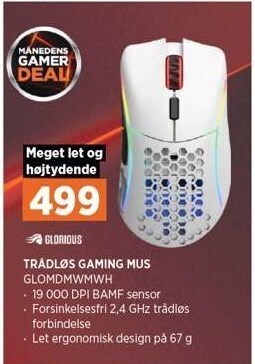 Power Trådløs gaming mus tilbud