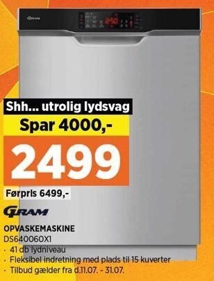 Power Opvaskemaskine tilbud