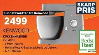 Power Køkkenmaskine tilbud