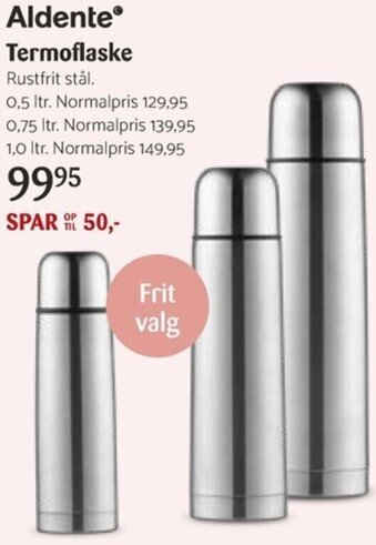 Kop & Kande Aldente Termoflaske tilbud