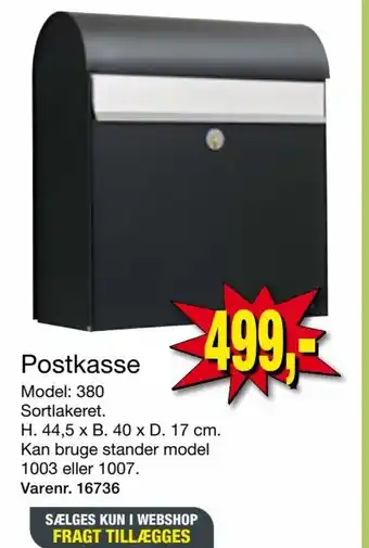 Harald Nyborg Postkasse Model: 380 tilbud
