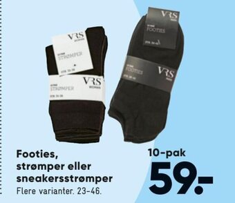 Bilka Footies Strømper eller Sneakersstrømper tilbud