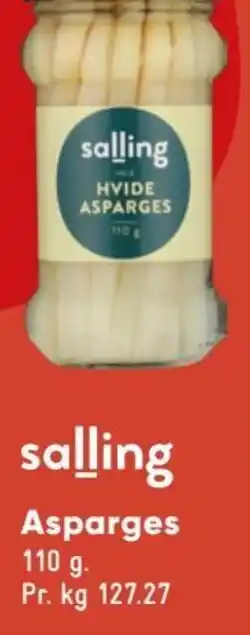 Bilka Salling Asparges tilbud