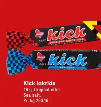 Bilka Kick Lakrids tilbud