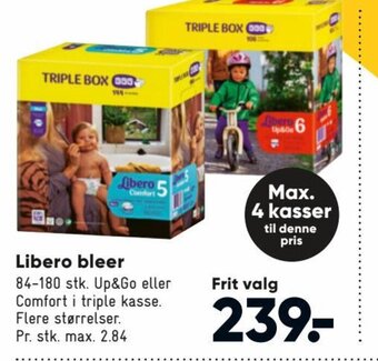 Bilka Libero Bleer tilbud