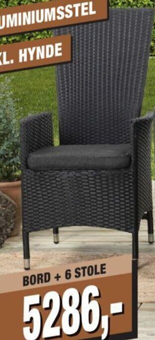 Harald Nyborg Malaga Havestol tilbud