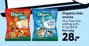 Bilka Organix Kids Snacks tilbud