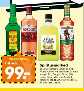 Bilka Spiritusmarked tilbud