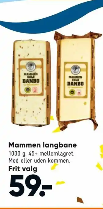 Bilka Mammen Langbane tilbud