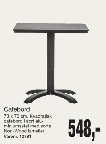 Harald Nyborg Cafebord tilbud
