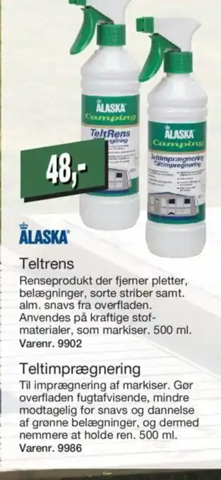 Harald Nyborg Alaska Teltrens tilbud