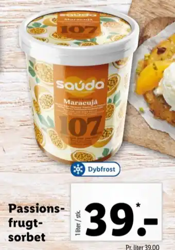 Ukendt sorbet is
