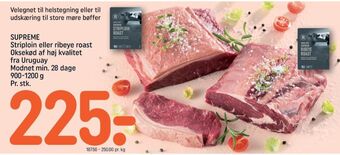 REMA 1000 Supreme oksestriploin tilbud
