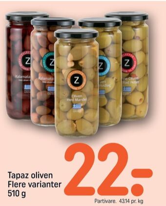 REMA 1000 Zelected oliven tilbud
