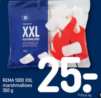 REMA 1000 Rema 1000 marshmallows tilbud