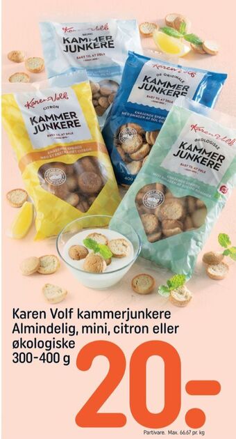 REMA 1000 Karen volf kammerjunkere tilbud