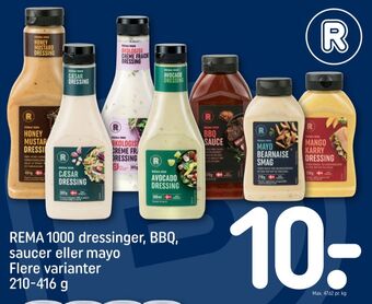 REMA 1000 Rema 1000 dressing tilbud