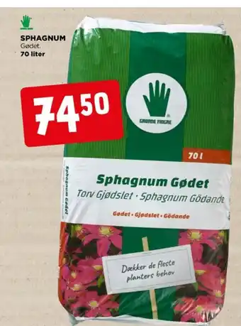 jem & fix Grønne fingre spagnum tilbud